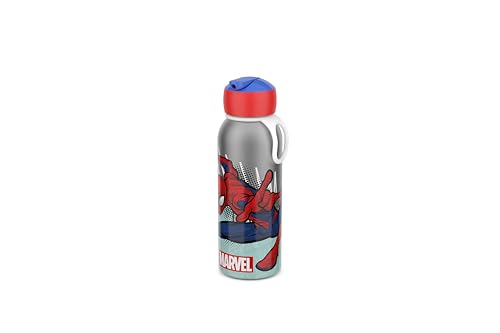 Mepal - Thermoflasche Flip-up Campus - Isolierte Trinkflaschen für Kinder - Edelstahl Thermosflasche - 4 Stunden heiß & 12 Stunden kalt - BPA-frei - 350 ml - Spiderman Mepal - Thermoflasche Flip-up Campus - Isolierte Trinkflaschen für Kinder - Edelstahl Thermosflasche - 4 Stunden heiß & 12 Stunden kalt - BPA-frei - 350 ml - Spiderman von Mepal