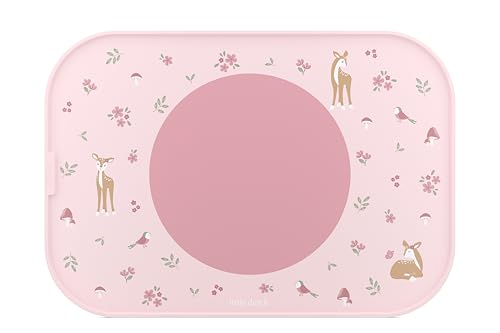 Mepal - Tischset Mio Little Dutch - Anti-Rutsch-Ring hält Gegenstände an ihrem Platz - Leicht zu reinigen - Robustes Material, kann als Tablett benutzt Werden - Spülmaschinengeeignet - Fairy Garden von Mepal