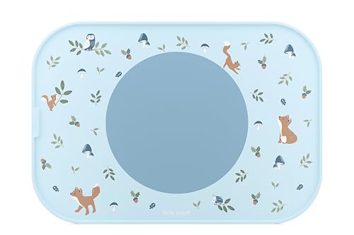 Mepal - Tischset Mio Little Dutch - Anti-Rutsch-Ring hält Gegenstände an ihrem Platz - Leicht zu reinigen - Robustes Material, kann als Tablett benutzt Werden - Spülmaschinengeeignet - Forest Friends Mepal - Tischset Mio Little Dutch - Anti-Rutsch-Ring hält Gegenstände an ihrem Platz - Leicht zu reinigen - Robustes Material, kann als Tablett benutzt Werden - Spülmaschinengeeignet - Forest Friends von Mepal