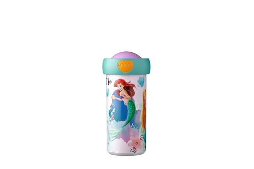 Mepal - Verschlussbecher Campus - Trinkbecher - Auslaufsicherer Wasserflasche für Kinder - Wiederverwendbarer Becher - BPA-frei & Spülmaschinenfest - 300 ml - Disney Princess von Mepal