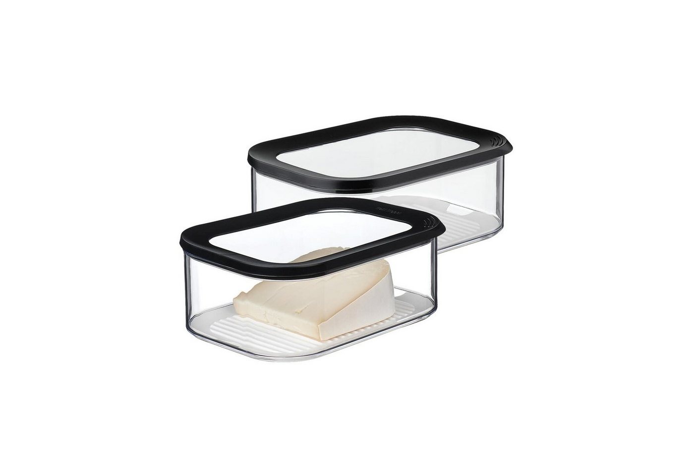 Mepal Vorratsdose Modula Käsedosen 2000 ml 2er Set, Kunststoff, (2-tlg) von Mepal