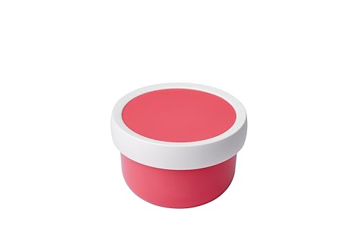 Mepal - Obstbox Campus - Snackbox für Kinder - Spülmaschinen- und mikrowellenfest - BPA-frei - 300 ml - Pink von Mepal