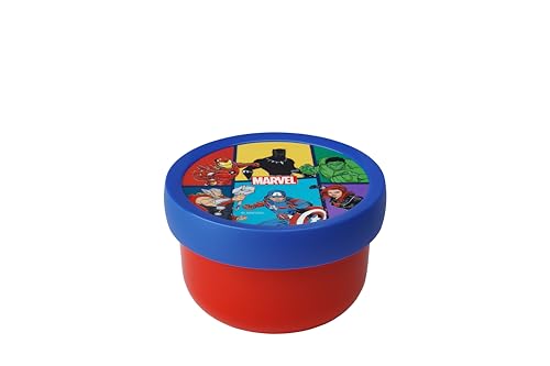 Mepal - Obstbox Campus - Snackbox für Kinder - Spülmaschinen- und mikrowellenfest - BPA-frei - 300 ml - Avengers von Mepal