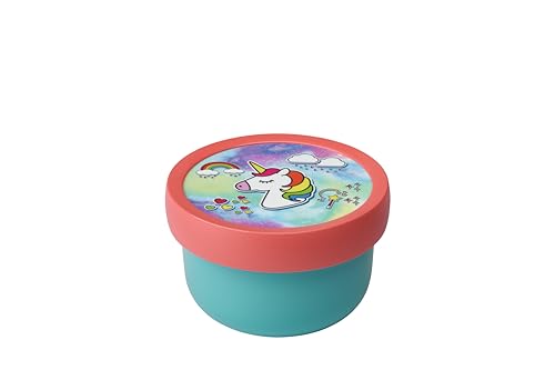 Mepal - Obstbox Campus - Snackbox für Kinder - Spülmaschinen- und mikrowellenfest - BPA-frei - 300 ml - Unicorn von Mepal