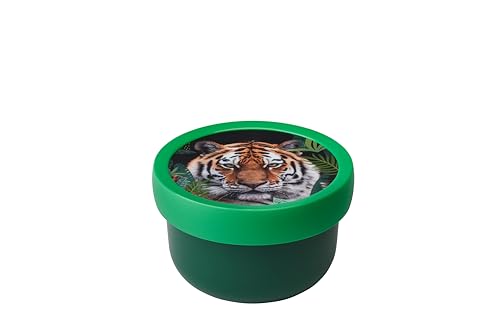 Mepal - Obstbox Campus - Snackbox für Kinder - Spülmaschinen- und mikrowellenfest - BPA-frei - 300 ml - Wild Tiger von Mepal