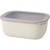 Multischüssel cirqula rechteckig 3000 ml - nordic white - Mepal von Mepal