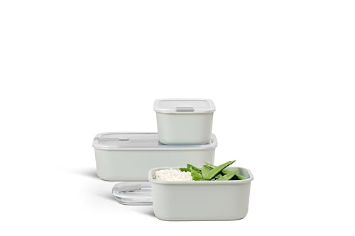 Set Frischhaltedose EasyClip 3-teilig (2x 700 ml + 1500 ml) - Nordic white von Mepal