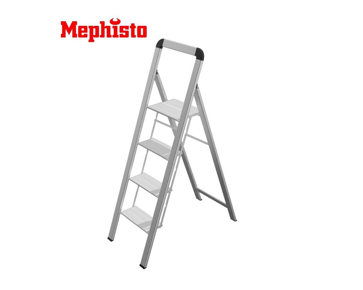 Mephisto-Tools Stehleiter, Trittleiter Klappleiter Stufenleiter Haushaltsleiter flach von Mephisto-Tools