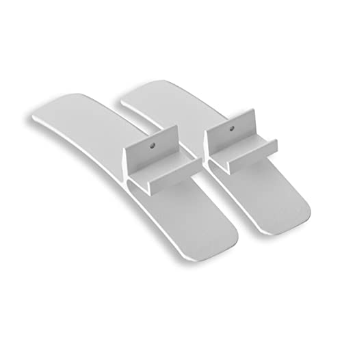 Aluminium Standfuß Weiß 2er Set für Infrarotheizung Standheizung Elektroheizung Heizpaneelen von Mephisto