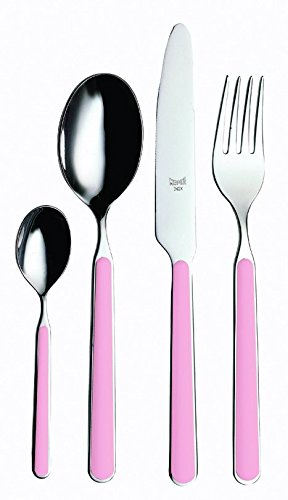 Mepra SPA 10P722024 Besteckgarnitur, Design Gastro, Rosa, 24-teilig von MEPRA