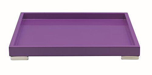 Mepra SPA 230791V Tablett, quadratisch, Violett von MEPRA