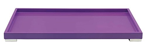 Mepra SPA 23079230V Tablett, rechteckig, 30 x 20 cm, Violett von MEPRA
