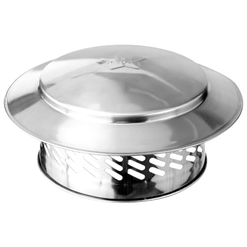 Edelstahl Schornsteins Abdeckung, Schornsteinabdeckung Außen - Dauerhaft, Blockieren Sie Das Eindringen Großer Fremdkörper | Multifunktionale Abluftöffnungsabdeckung Für Alle Arten Von von Mequou