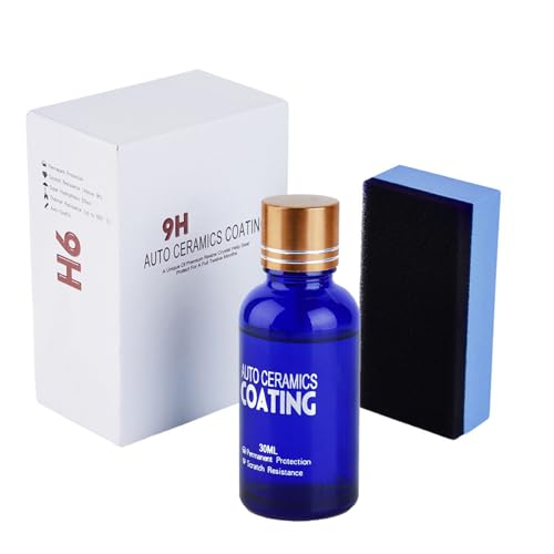 Keramik Auto Beschichtungs Set 30 Ml Auto Ceramic Quick Effect Coating Agent, Versiegelungsschutz, Superhydrophobe Glasbeschichtung, Politur von Mequou
