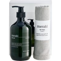 Meraki - Geschenk-Box Kitchen Essentials, Anti-Odour Handseife & Geschirrtuch (2er-Set) von Meraki