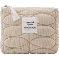 Meraki - Mentha Kosmetiktasche 19 x 14 cm, off white / safari von Meraki