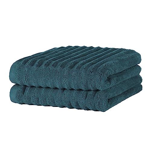 Merana Oslo Handtücher 50x100 cm - 2X Luxus Handtuch - Schnelltrocknendes Handtuch aus 100% feinster Baumwolle - Kuschelweiche Frottee Handtücher - Handtuch Set in Premiumqualität von Merana