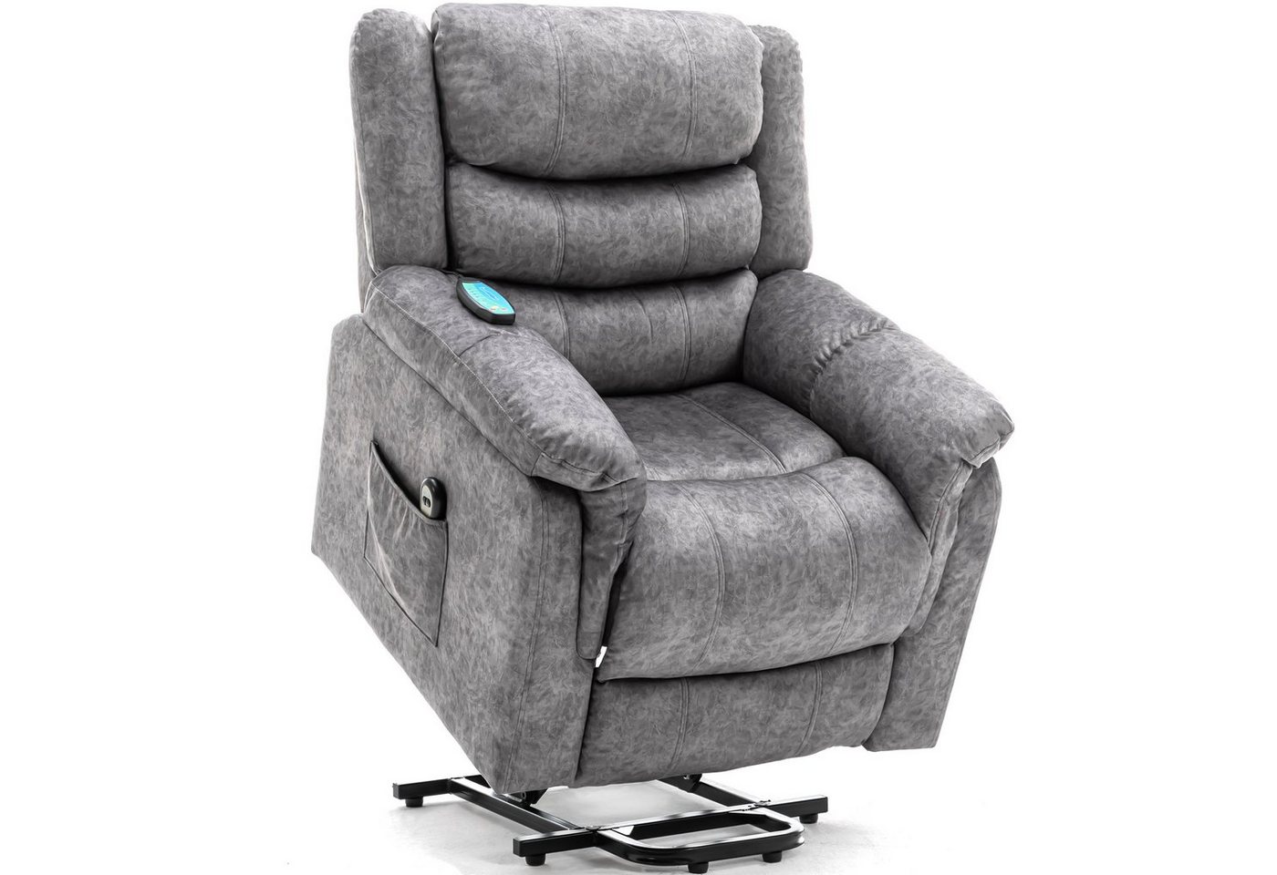 Merax TV-Sessel, Relaxsessel Aufstehhilfe Wärme, Massagesesel elektrisch von Merax