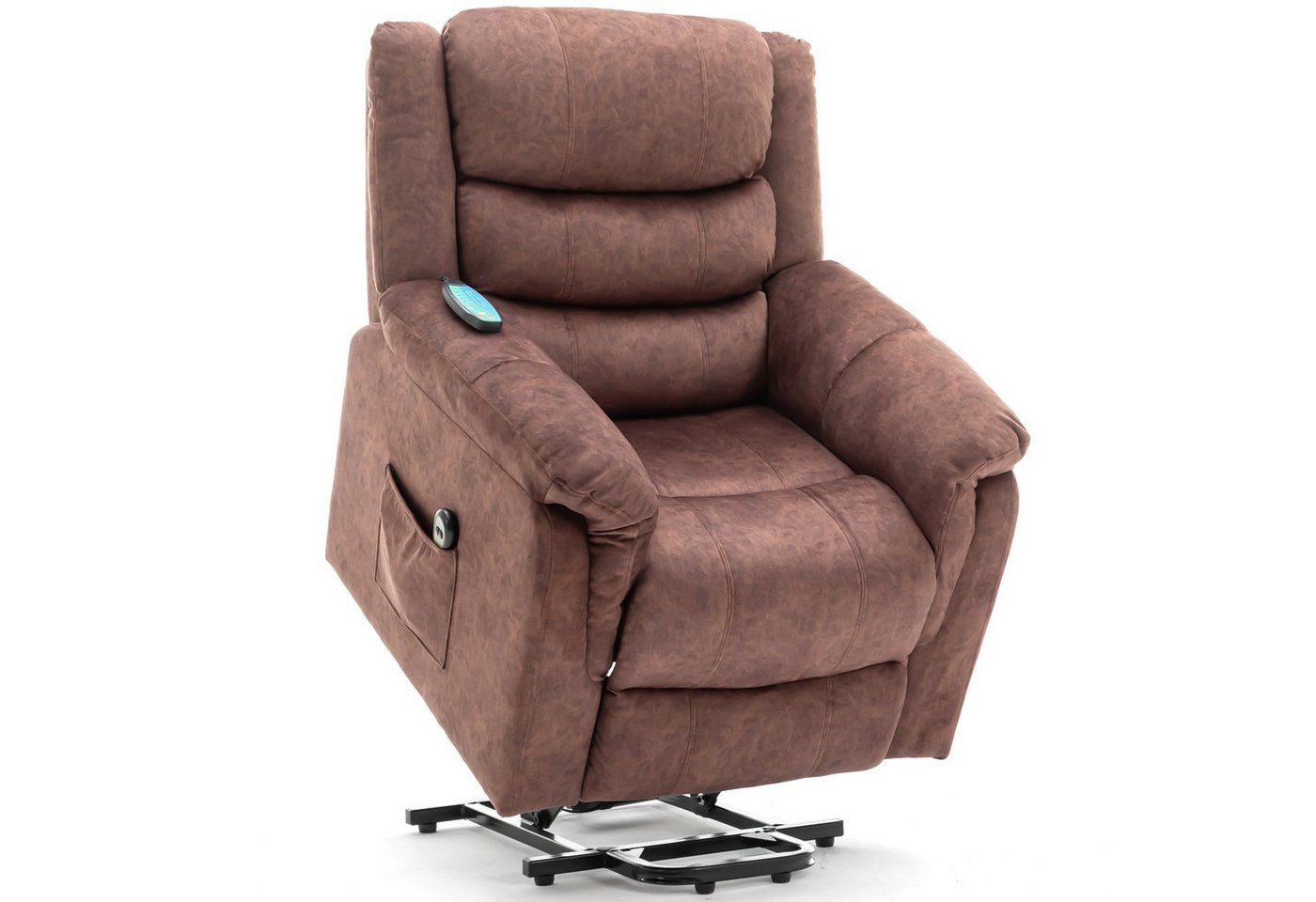 Merax TV-Sessel, Relaxsessel Aufstehhilfe Wärme, Massagesesel elektrisch von Merax