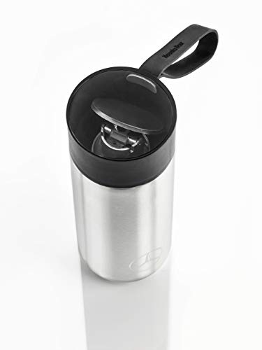 Mercedes Benz Collection | Isolierbecher, 0,5 l | Thermobecher aus Edelstahl mit Mercedes Logo | schwarz, Silber von Mercedes-Benz