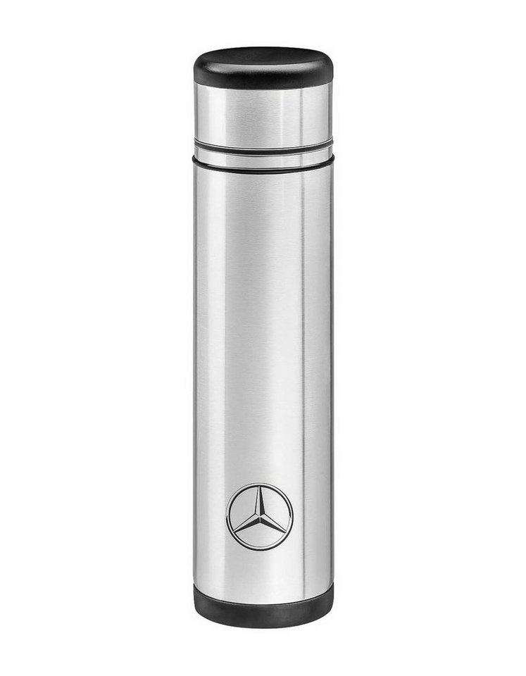 Mercedes Benz Isolierkanne Thermoskanne, (doppelwandig), Edelstahl Isolierflasche von Mercedes Benz