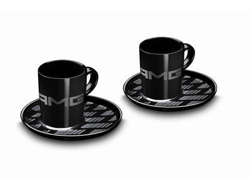 Mercedes-Benz Original AMG Espressotassen, 2er-Set, schwarz glänzend, Kahla Mercedes-Benz Original AMG Espressotassen, 2er-Set, schwarz glänzend, Kahla von Mercedes-Benz