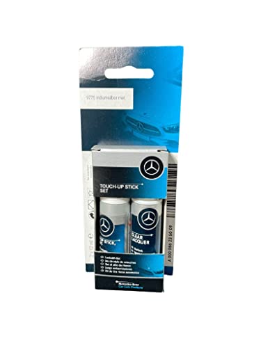 Mercedes-Benz Original Iridiumsilber Lackstift Penmarker Code 775, 2 x 12ml Mercedes-Benz Original Iridiumsilber Lackstift Penmarker Code 775, 2 x 12ml von Mercedes-Benz