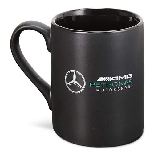MERCEDES AMG PETRONAS Taza Mercedes AMG F1 Negra, Steinzeug, Tasse, 310 ml, Schwarz, Rund, Klassiker, 1 Stück von Mercedes-Benz