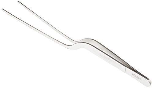 Mercer Culinary 18-8 Stainless Steel Precision Tongs, Offset Tip, 7-7/8-Inch by Mercer Culinary von Mercer Culinary