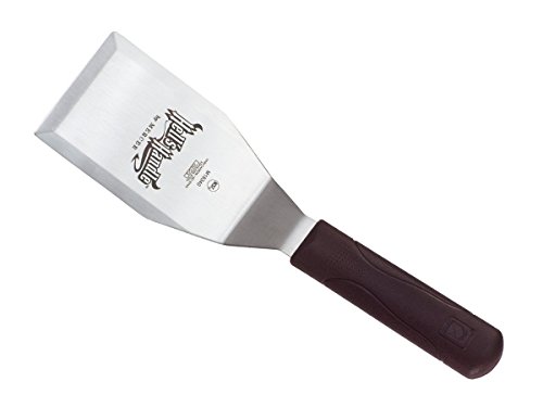 Mercer Culinary Edelstahl Schwere Pflicht Turner/Spatel, mehrfarbig Hell's Handle 13 x 8 cm großer Pfannenwender Mehrfarbig von Mercer Culinary