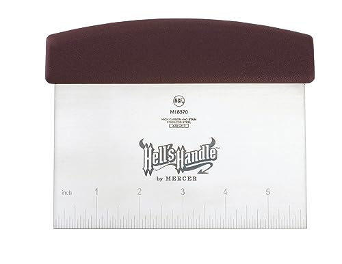 Mercer Culinary Hell's Handle Bankschaber, 8,9 x 15,2 cm Mercer Culinary Hell's Handle Bankschaber, 8,9 x 15,2 cm von Mercer Culinary