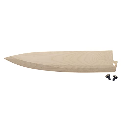 Mercer Culinary M33134BIR Klingenschutz aus natürlichem Birkenholz, für 25,4 cm Kochmesser und 240 mm große Gyuto Messer Saya, Holz von Mercer Culinary