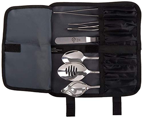 Mercer Culinary M35149 Professional Chef Plating Kit, 8 Piece, Stainless Steel, Black by Mercer Culinary von Mercer Culinary