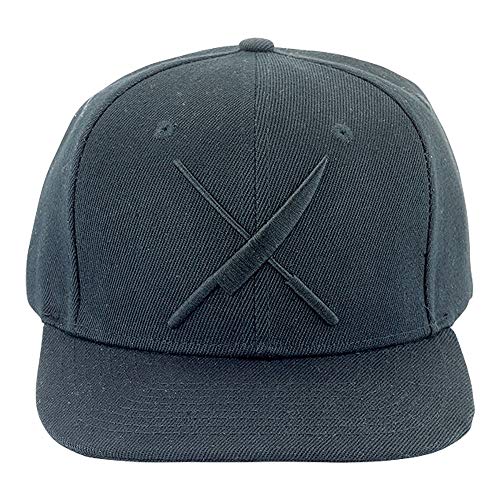 Mercer Culinary M60132bkb Kappe, holz, Schwarz mit großem schwarzem Logo von Mercer Culinary