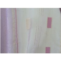 Jacquard - Und Organzavorhang 325 cm Hoch, Farbe Lila von Mercerievoilage