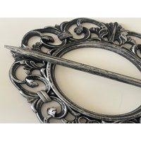 Vorhangaccessoires Mit Antikmetall-Print von Mercerievoilage