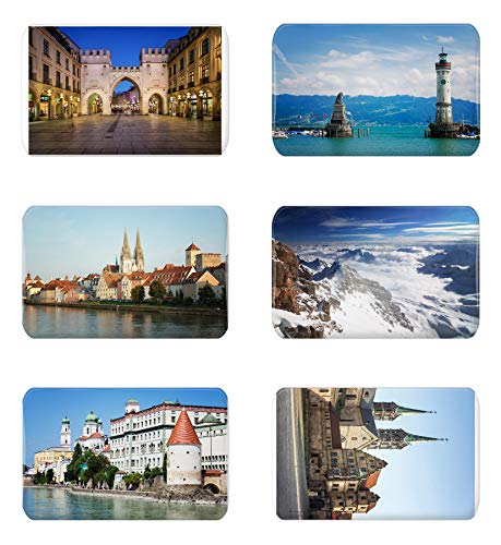 Merchandise for Fans Meine Heimat… Bayern/Deutschland - 6 rechteckige Kühlschrankmagnete 7X 4,5 cm - 01 Merchandise for Fans Meine Heimat… Bayern/Deutschland - 6 rechteckige Kühlschrankmagnete 7X 4,5 cm - 01 von Merchandise for Fans