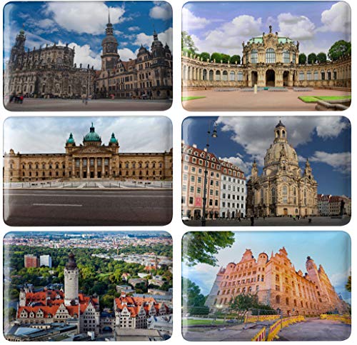 Merchandise for Fans Meine Heimat… Sachsen/Leipzig und Dresden/Deutschland - 6 rechteckige Kühlschrankmagnete 7X 4,5 cm - 03 Merchandise for Fans Meine Heimat… Sachsen/Leipzig und Dresden/Deutschland - 6 rechteckige Kühlschrankmagnete 7X 4,5 cm - 03 von Merchandise for Fans