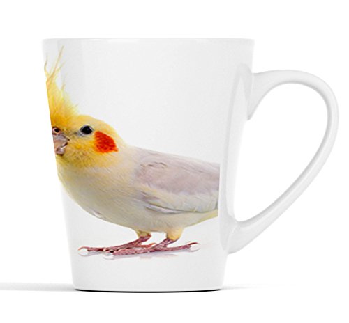 Merchandise for Fans Nymphensittich |Latte Macchiato Becher Kaffeebecher mit Fotodruck |002 von Merchandise for Fans