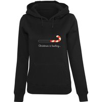 Merchcode Kapuzenpullover "Merchcode Damen Ladies Christmas Loading Heavy Hoody", (1 tlg.) von Merchcode