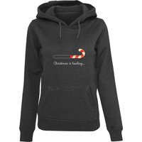 Merchcode Kapuzenpullover "Merchcode Damen Ladies Christmas Loading Heavy Hoody", (1 tlg.) von Merchcode