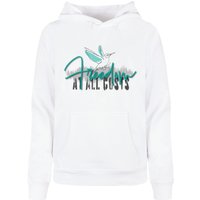Merchcode Kapuzenpullover "Merchcode Damen Ladies Freedom At All Costs Basic Hoody", (1 tlg.) von Merchcode