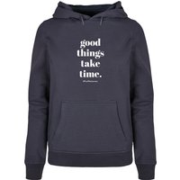 Merchcode Kapuzenpullover "Merchcode Damen Ladies Good Things Take Time Basic Hoody", (1 tlg.) von Merchcode