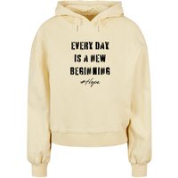 Merchcode Kapuzenpullover "Merchcode Damen Ladies Hope 2 Organic Oversized Hoody", (1 tlg.) von Merchcode