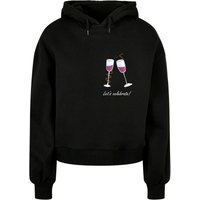Merchcode Kapuzenpullover "Merchcode Damen Ladies Let´s celebrate Organic Oversized Hoody", (1 tlg.) von Merchcode