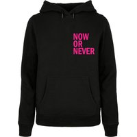 Merchcode Kapuzenpullover "Merchcode Damen Ladies Now Or Never Basic Hoody", (1 tlg.) von Merchcode