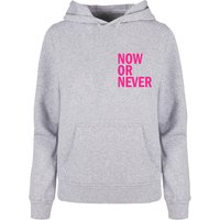 Merchcode Kapuzenpullover "Merchcode Damen Ladies Now Or Never Basic Hoody", (1 tlg.) von Merchcode