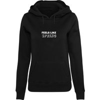 Merchcode Kapuzenpullover "Merchcode Damen Ladies Spring - Feels like Heavy Hoody" 1 Stk. tlg. von Merchcode