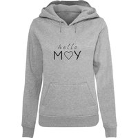 Merchcode Kapuzenpullover "Merchcode Damen Ladies Spring - Hello may Heavy Hoody", (1 tlg.) von Merchcode