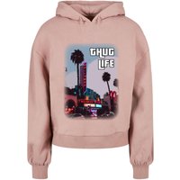 Merchcode Kapuzenpullover "Merchcode Damen Laides Grand Thug Life Organic Oversized Hoody", (1 tlg.) von Merchcode